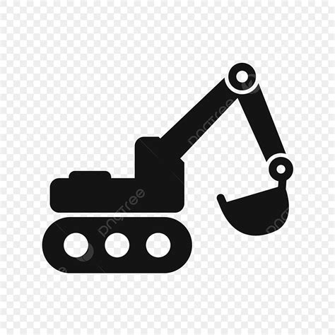 icono mini excavadora|excavator icon png.